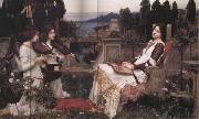 John William Waterhouse Saint Cecilia Germany oil painting artist